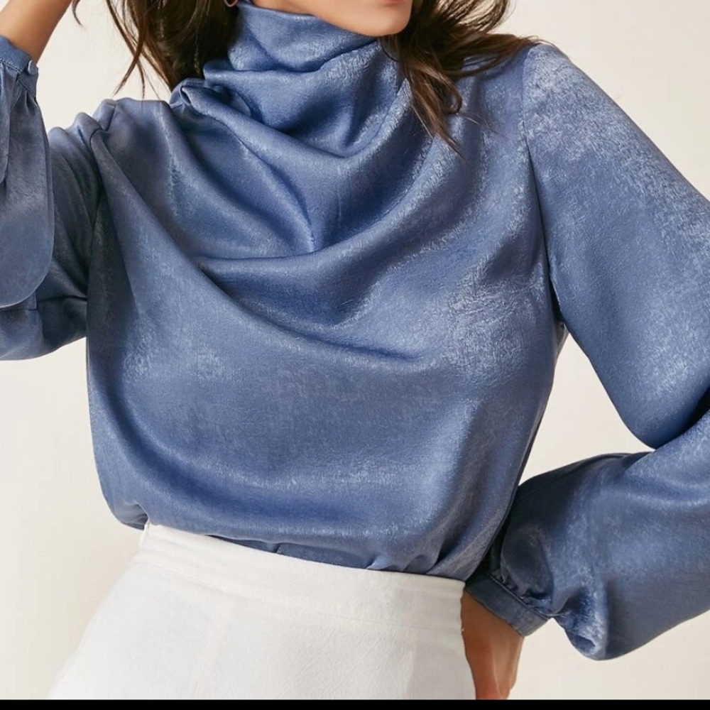 Women’s Blue Blouse